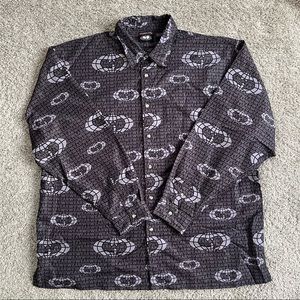 Wu-Wear Shirt Size 2XL Wu-Tang Button Up Rare Gza Raekwon